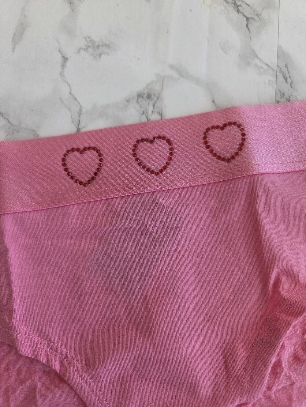 Victoria's Secret PINK Logo Cotton Hiphugger Hipster Panties XXL NWT